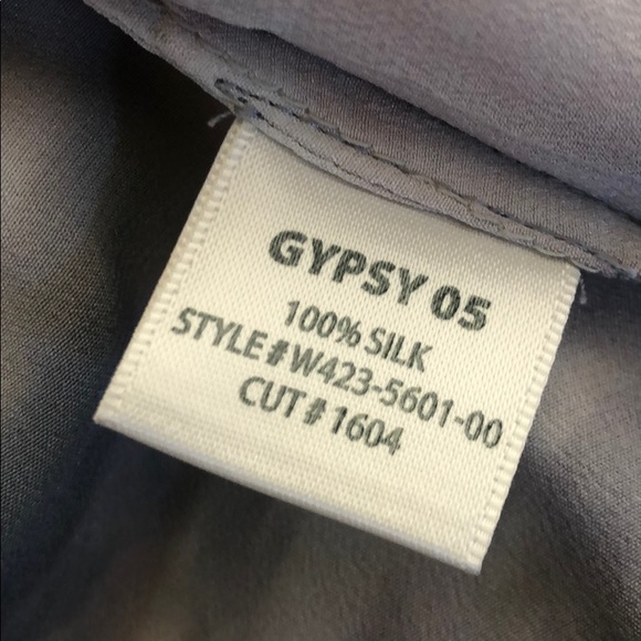 Anthropologie Gypsy 05 high low silk skirt - Picture 5 of 6